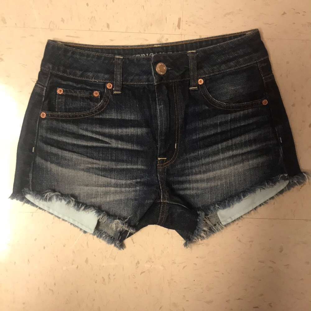American Eagle Hi-Rise Festival Shorts